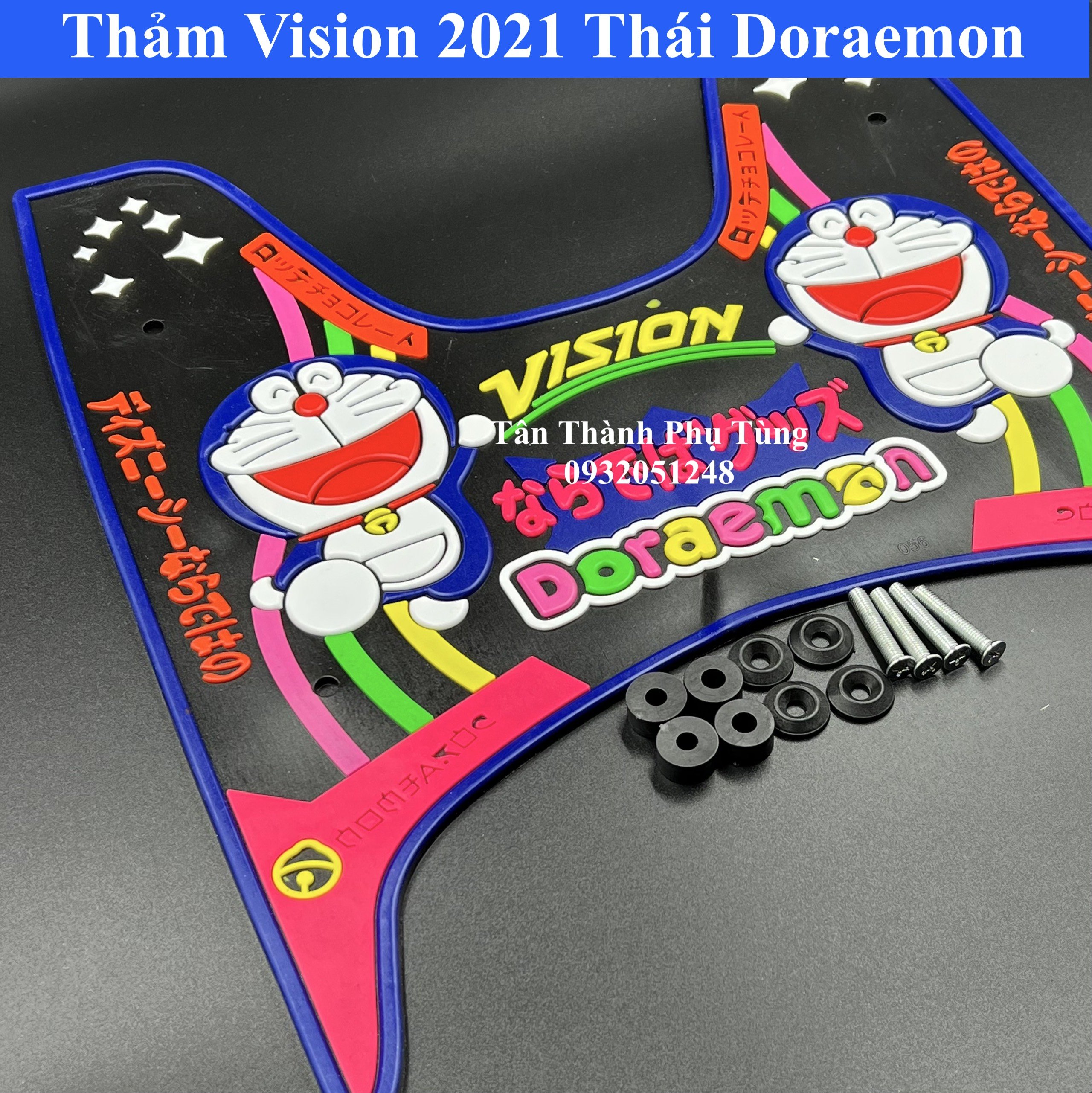 Thảm dành cho Vision 2021-2022 Thái Doraemon