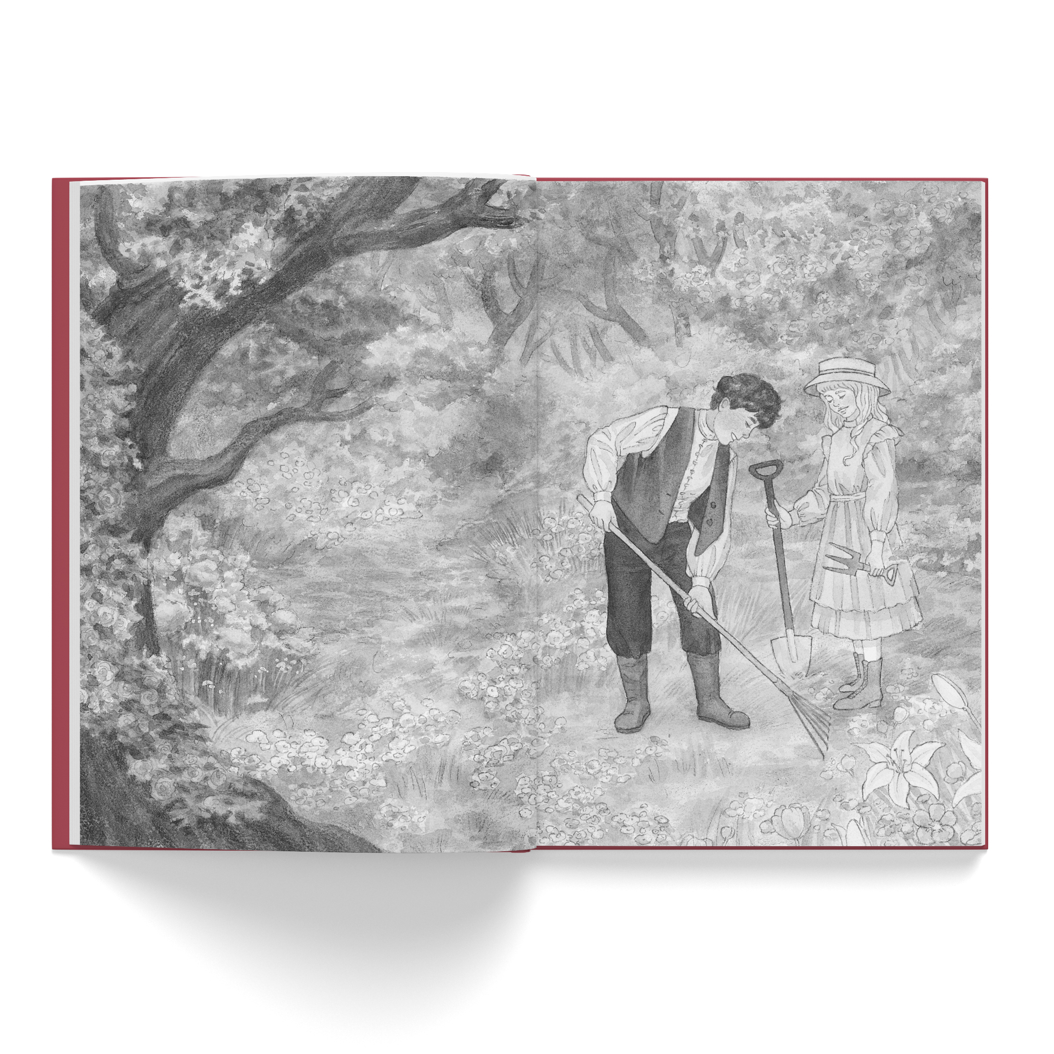 Khu vườn bí mật (bìa vải)