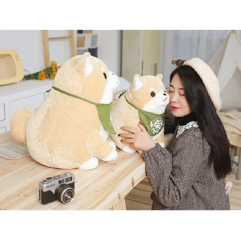 Gấu bông chó Shiba Inu dễ thương BiBi - Đồ chơi dễ thương - Thú bông sang trọng