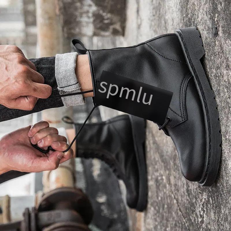 Ưu đãi nhất Martin boots ins giày lưới màu đỏ giày công sở tăng giá đặc biệt chống trượt