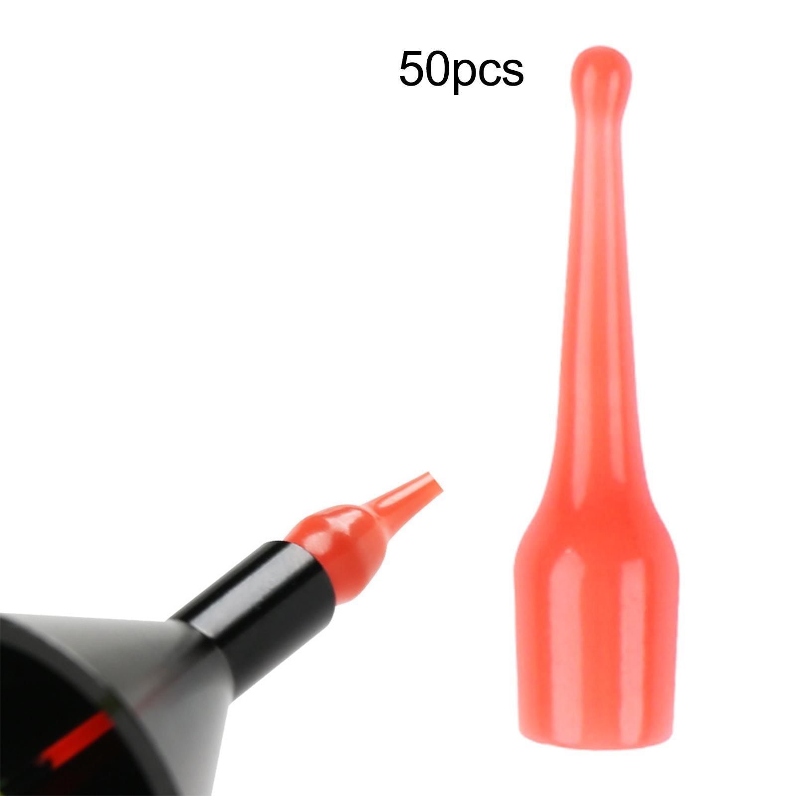 50x Luminous Fishing Float Accessories Connector Rubber Making Material Tool