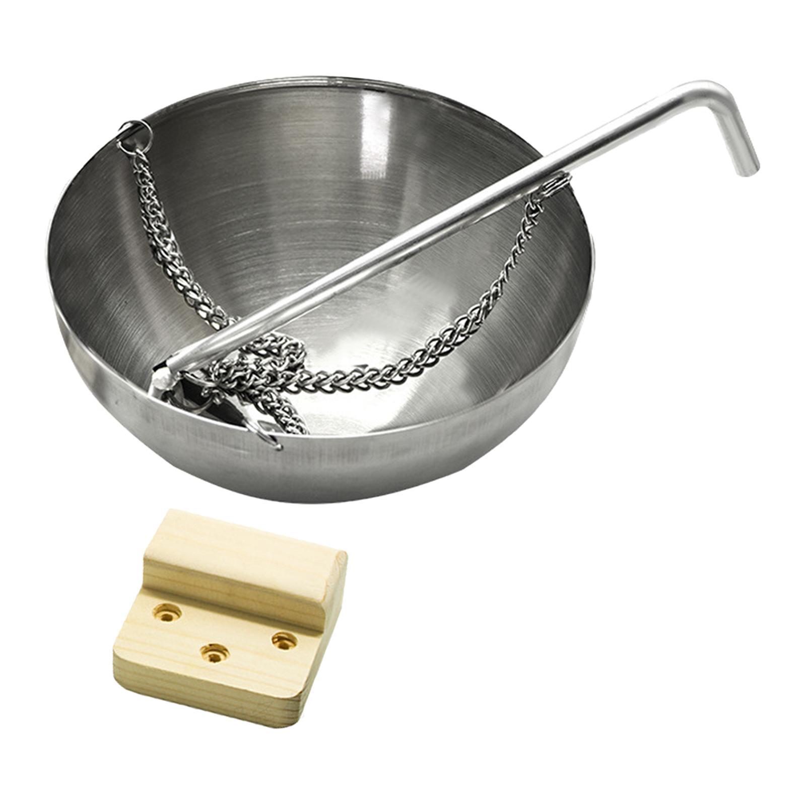 Essential Oil Fragrance Diffuser Stainless Steel Sauna Oil Bowl