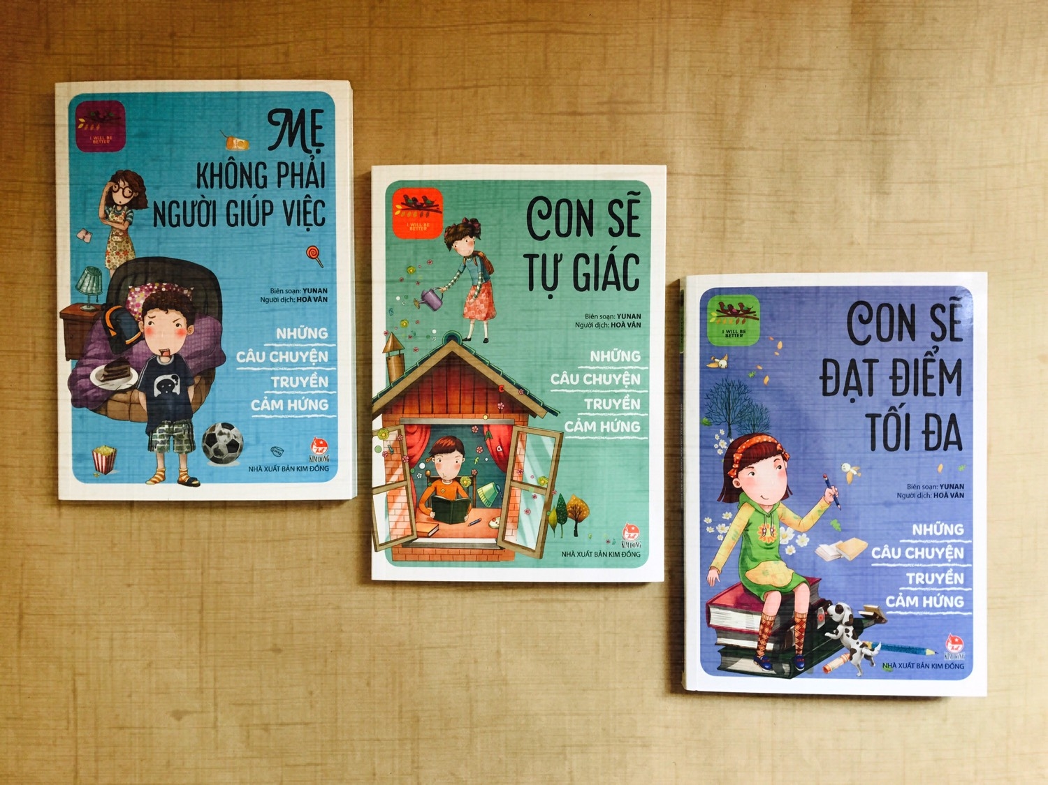 Sách - Combo Những Câu Chuyện Truyền Cảm Hứng - Con sẽ tự giác - Mẹ không phải người giúp việc - Con sẽ đạt điểm tối đa