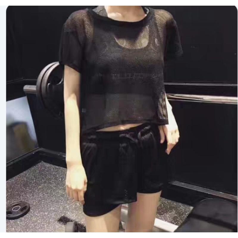 Áo croptop lưới TT6