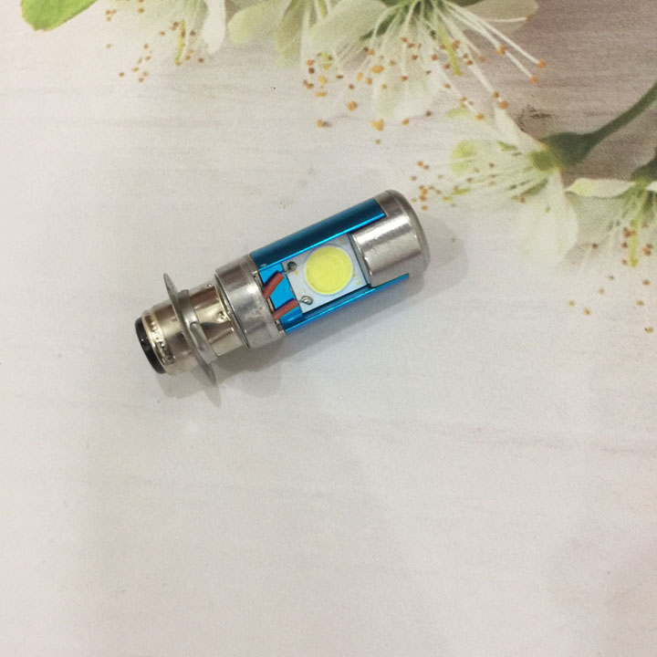 Đèn pha LED 2 tim chân H6 siêu sáng cho các dòng xe DREAM, WAVE cũ TA243