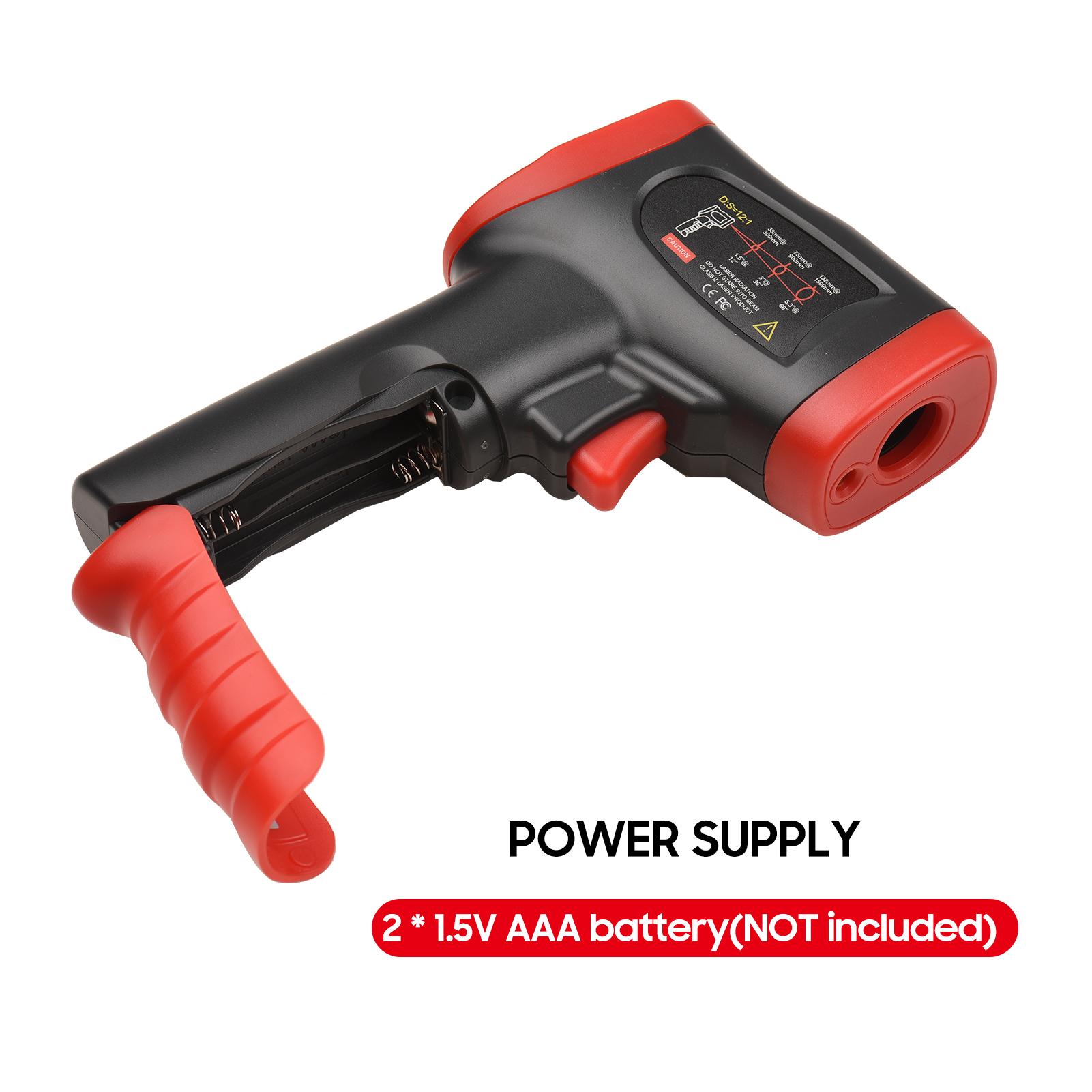 -50℃～950℃ /-58℉～1742℉ Colorful Screen Infrared Thermometer IR Laser Thermometer Handheld Non-Contact Digital Temperature Tester Pyrometer Temperature Gun for Kitchen Cooking BBQ Chocolate Pizza Industrial