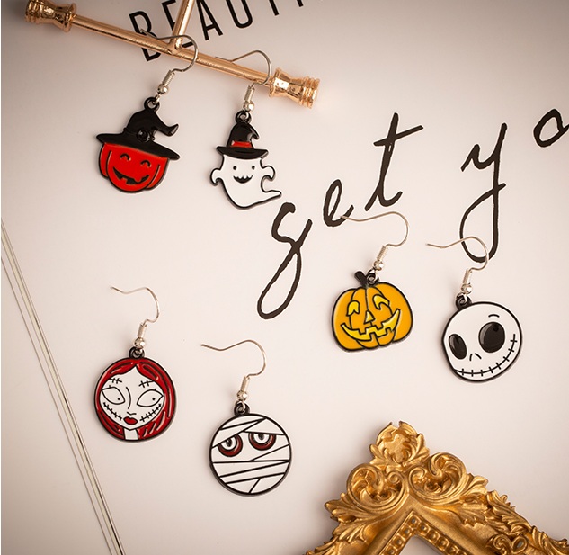 Bông tai Halloween siêu dễ thương 2019