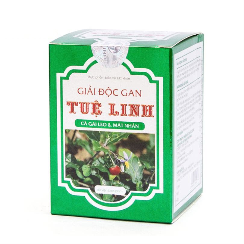 Viên Uống Giải Độc Gan Tuệ Linh - Hỗ Trợ Giải Độc Gan, Bảo Vệ Gan, Thanh Nhiệt Từ Thảo Dược