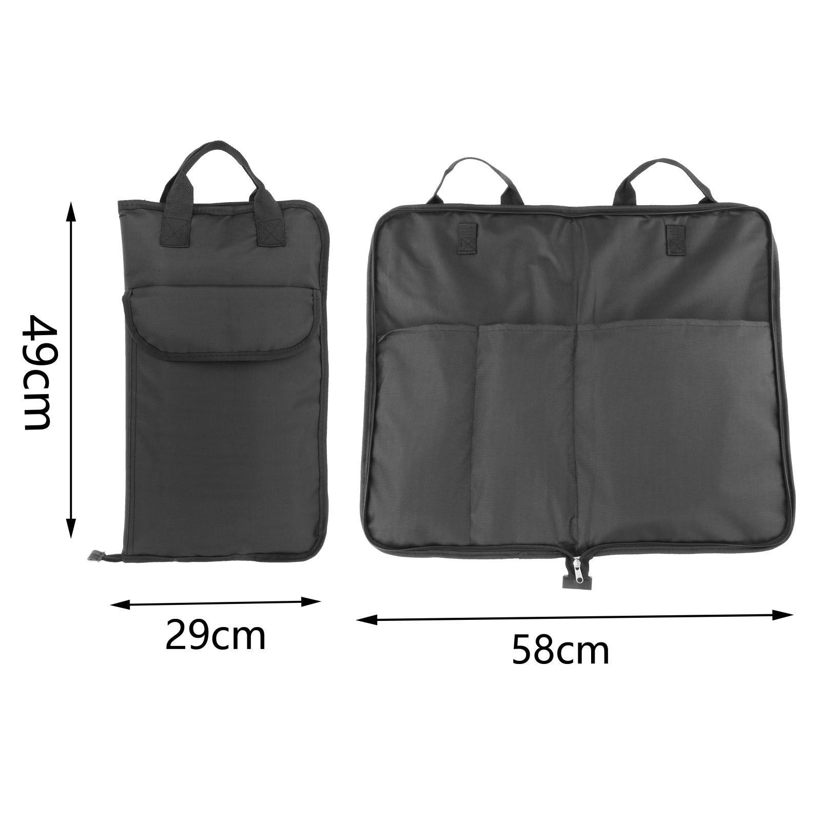 600D Oxford cloth Drum stick Bag Case w/ Shoulder Strap