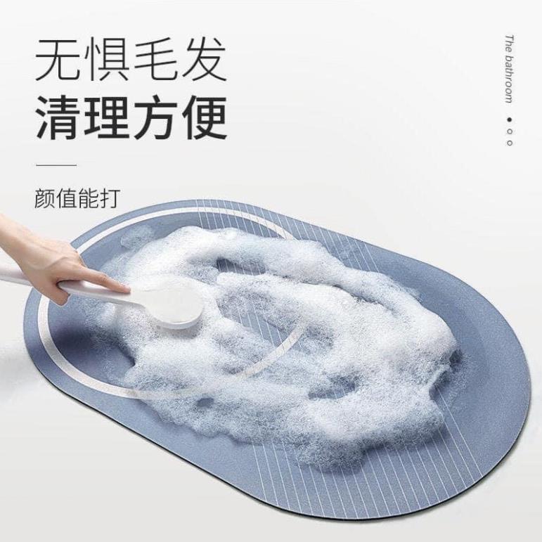 Thảm Lót Sàn Nhà Tắm Siêu Thấm HOME Chống Trượt Nhanh Khô