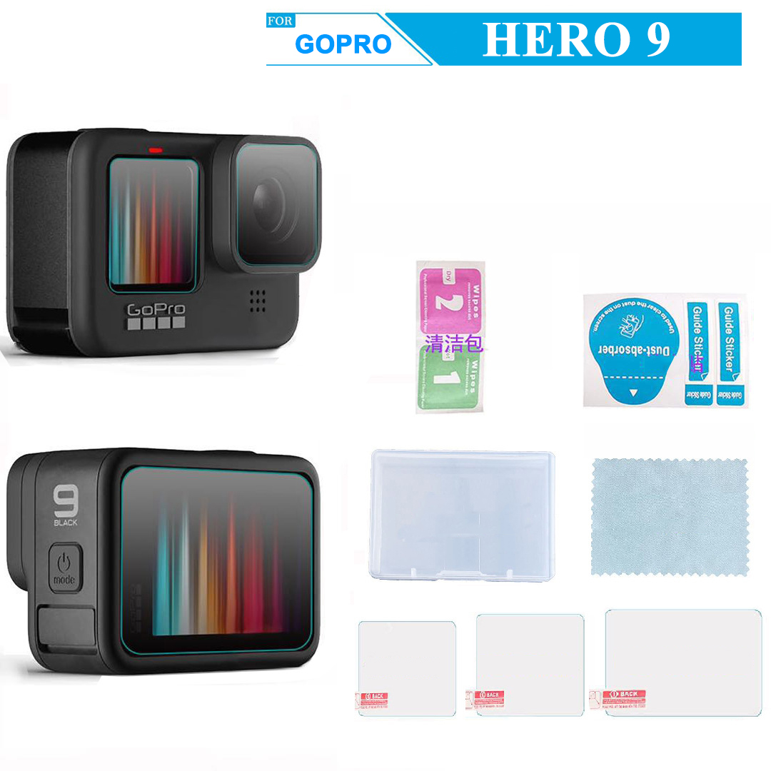 Miếng dán cường lực chống xước màn hình GoPro Hero 9, GoPro Hero 10, GoPro Hero 11, GoPro Hero 12