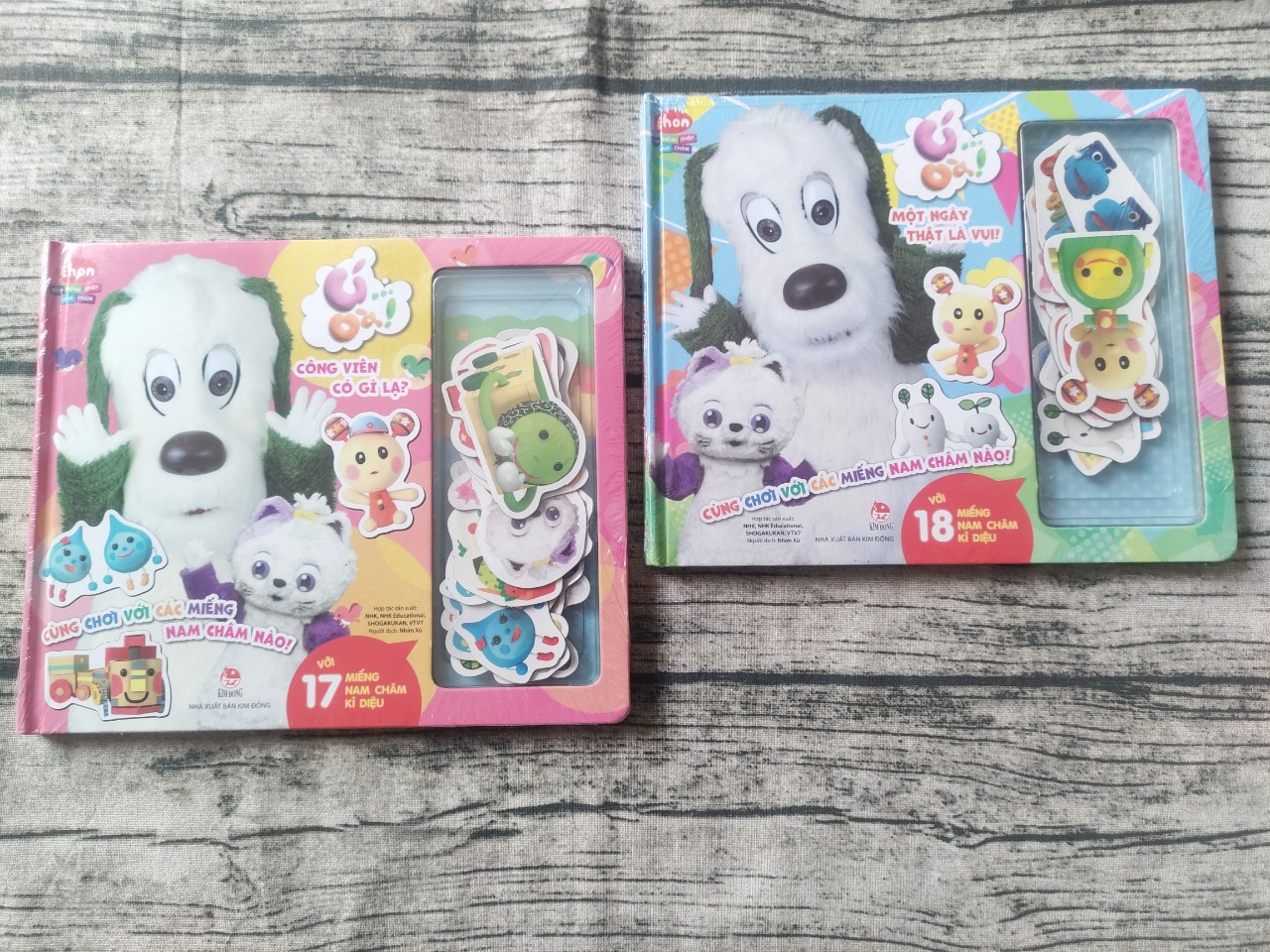 Combo 2 cuốn Ú Òa! - Một Ngày Thật Là Vui vs Công Viên Có Gì Lạ
