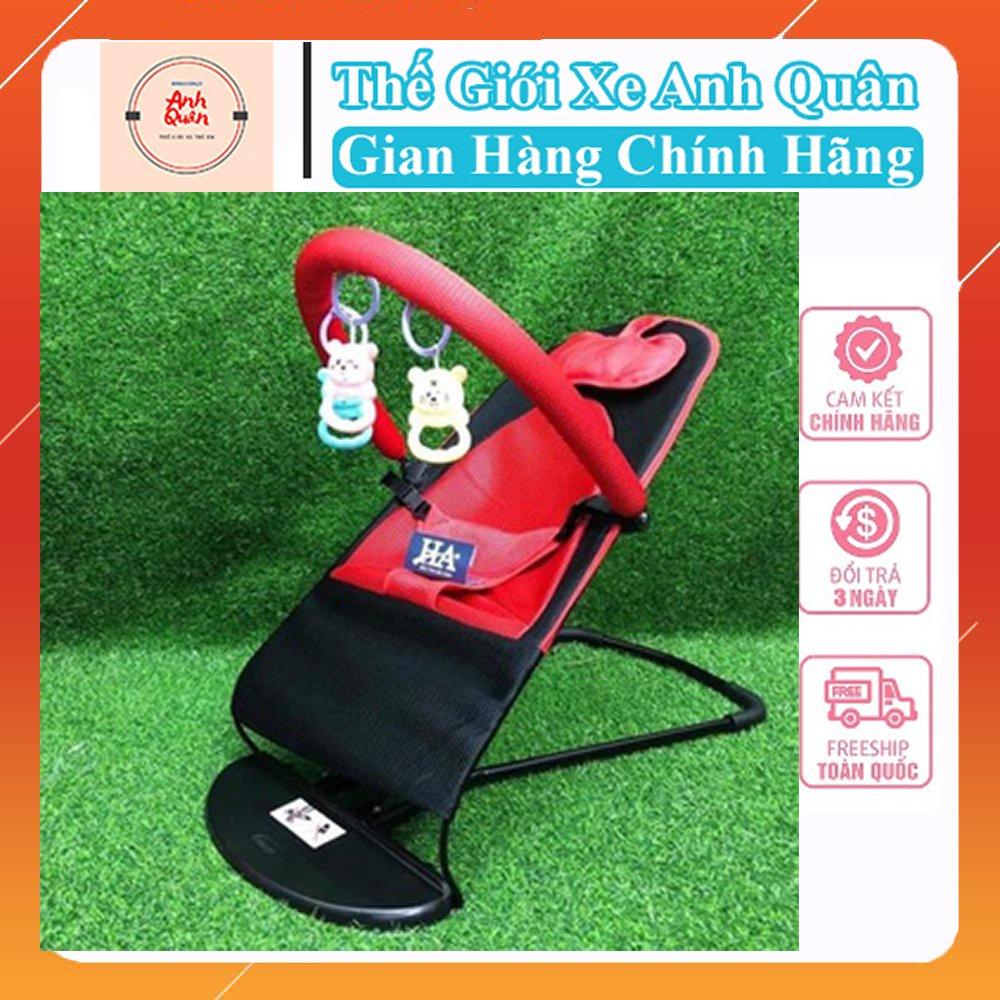 Ghế rung cho bé yêu hàng cao cấp (Có bảo hiểm + đồ chơi + mái che + điều chỉnh nằm ngồi)