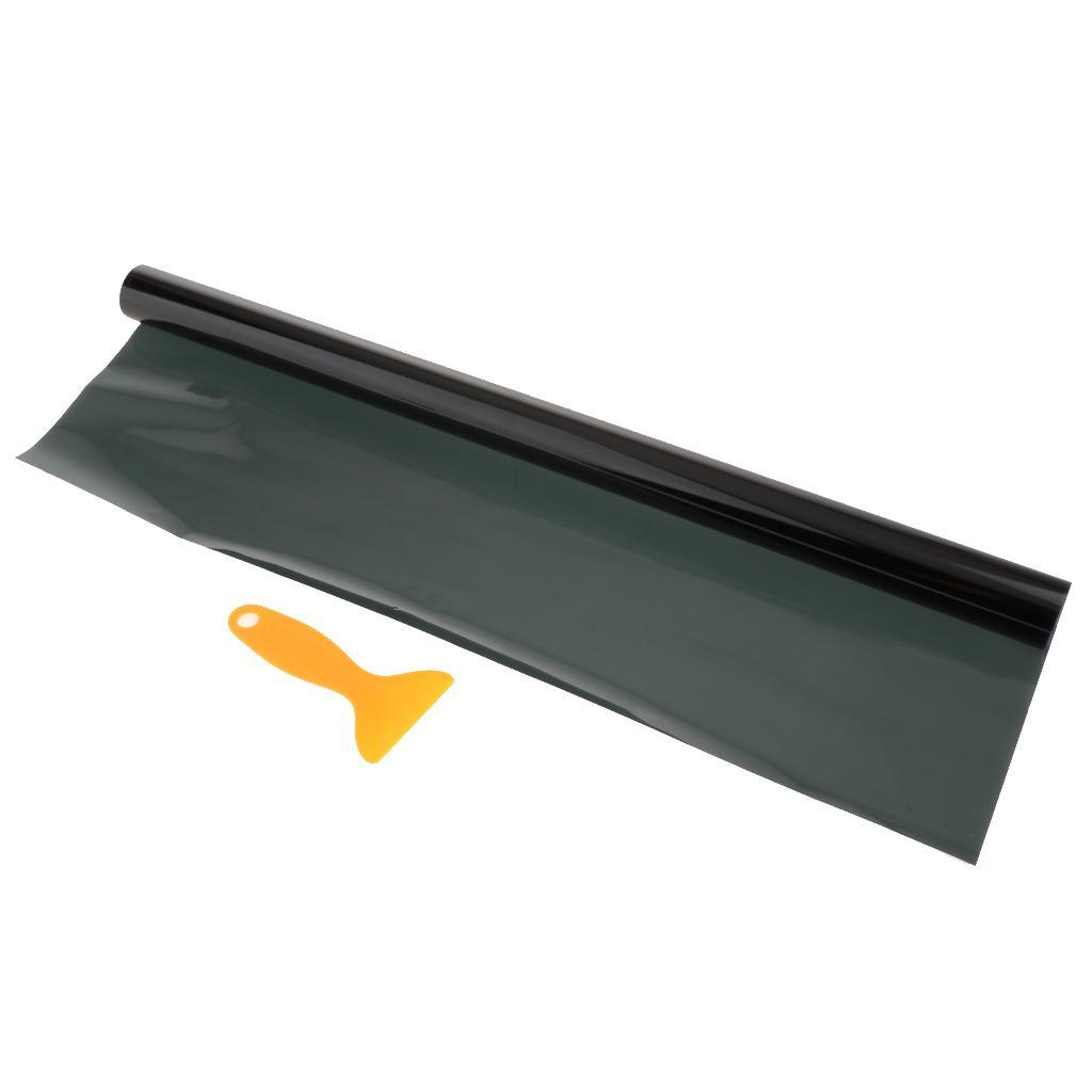 35% VLT Black Car  Window Shade TINT Film Vinyl Roll 50cmx100cm