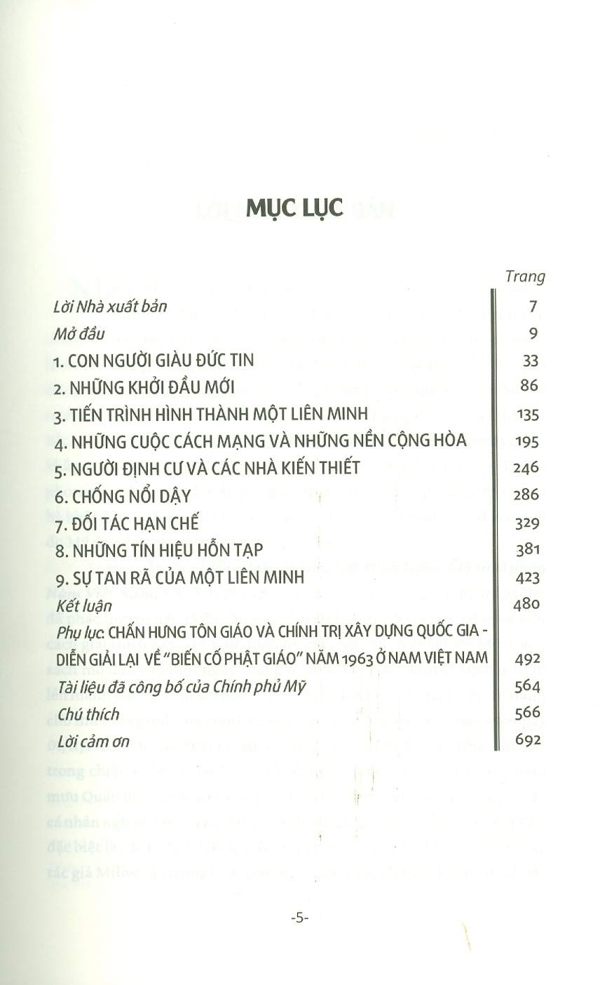 [Tái bản có bổ sung năm 2024] LIÊN MINH SAI LẦM: NGÔ ĐÌNH DIỆM, MỸ VÀ SỐ PHẬN NAM VIỆT NAM - Edward Miller - NXB Chính Trị Quốc Gia Sự Thật.