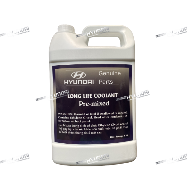 Nước Làm Mát Động Cơ HYUNDAI - chính hãng phân phối - dùng cho tất cả các dòng xe ô tô (4L/can)