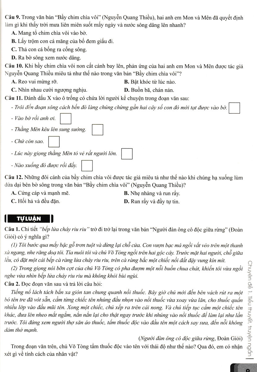 Củng Cố Và Ôn Luyện Ngữ Văn Lớp 7 (Biên Soạn Theo Chương Trình GDPT Mới - ND)