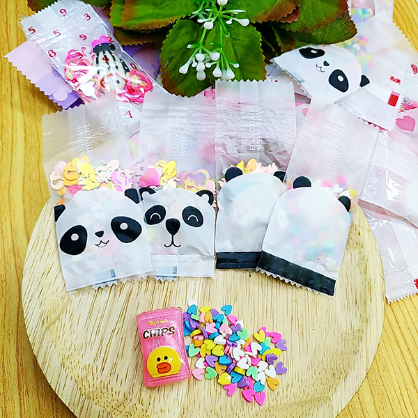 Charm slime trang trí xinh xắn, Charm slime cute nhiều màu