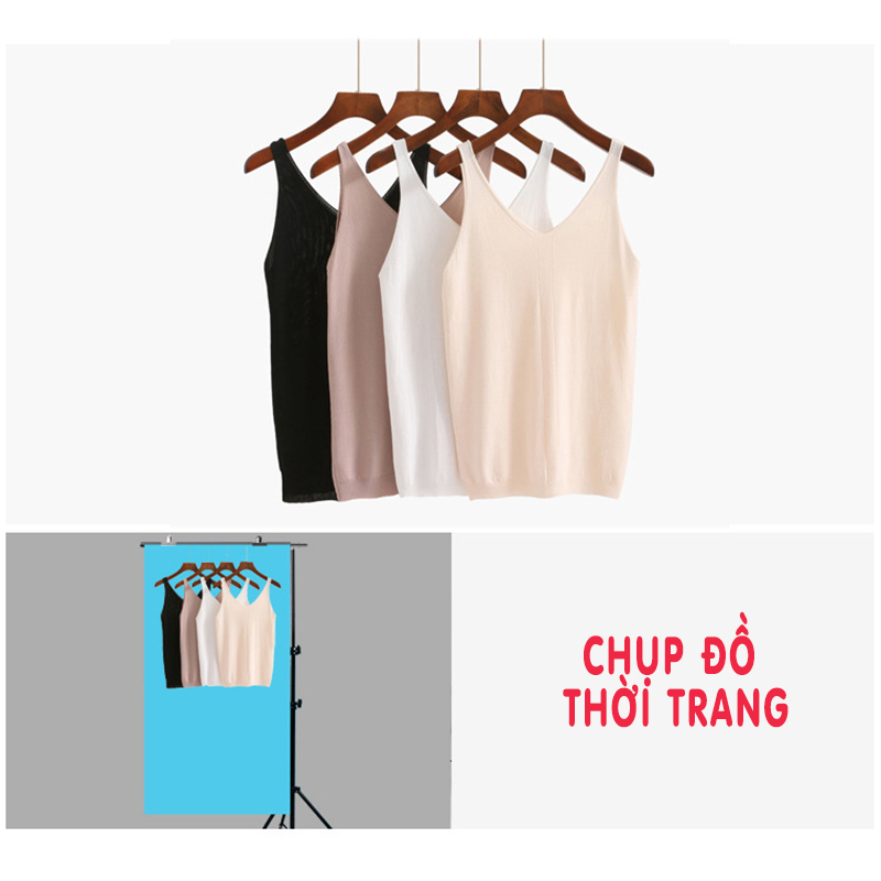 Bộ khung chữ T treo phông nền chụp ảnh sản phẩm, thời trang, lookbook, livestream bán hàng chuyên nghiệp 3 kích thước nhỏ, vừa, lớn