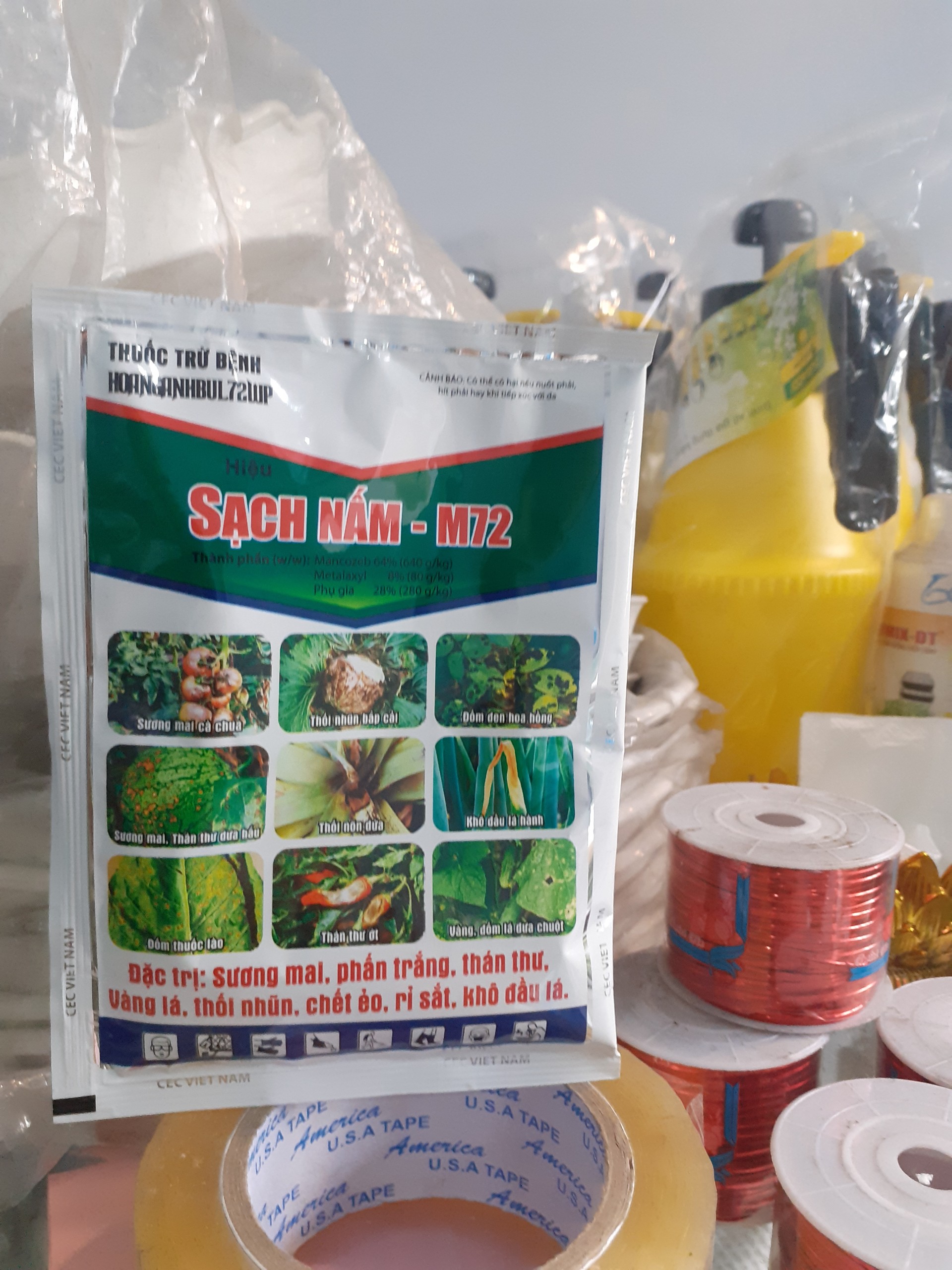 Chế phẩm sạch nấm trên cây trồng