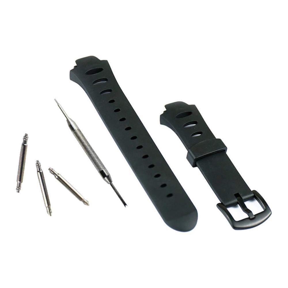 18mm Black Rubber /Strap Replacement For Suunto Observer SR