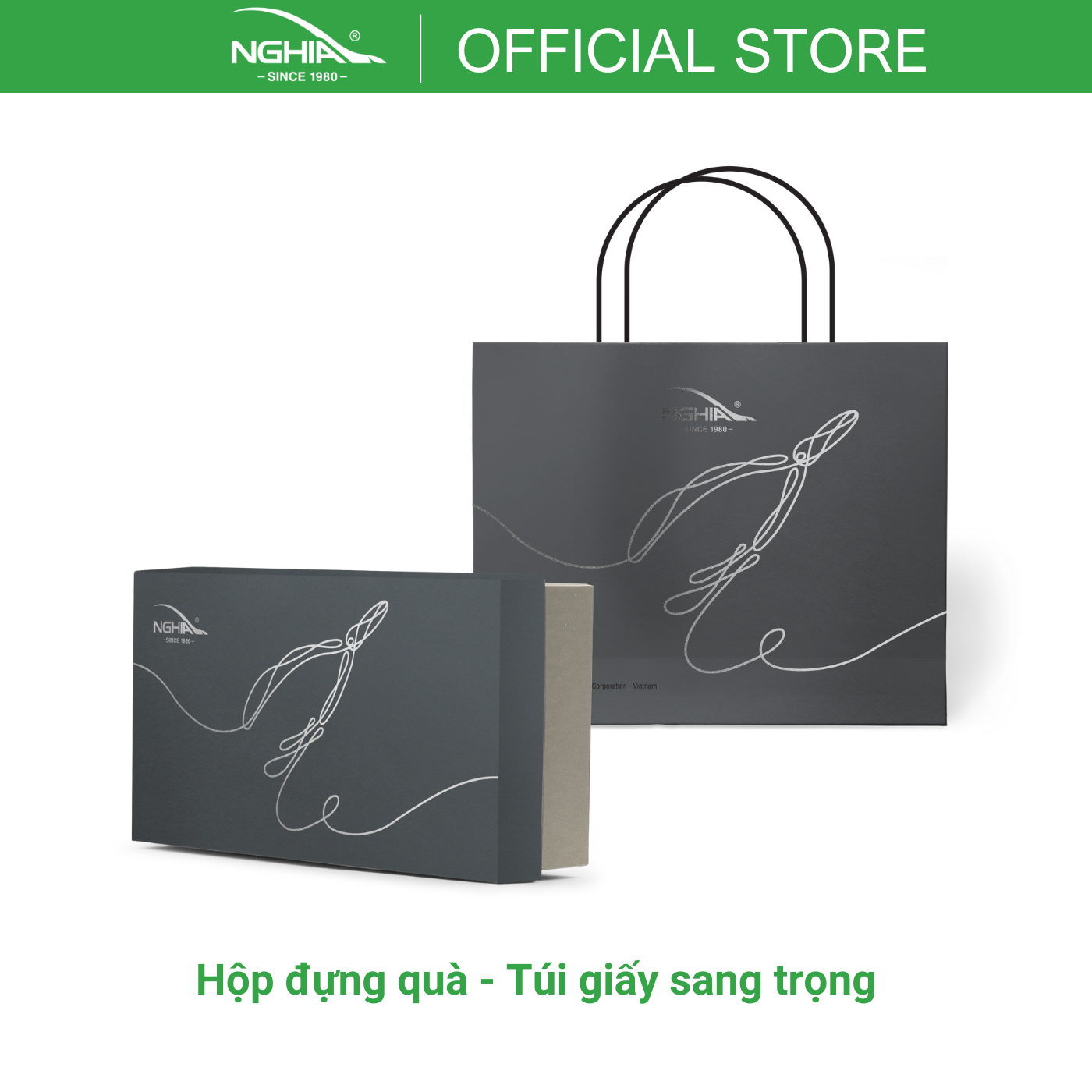 Bộ Quà Tặng Thép Không Gỉ Mạ Vàng 24K Cao Cấp KỀM NGHĨA GS.07CC