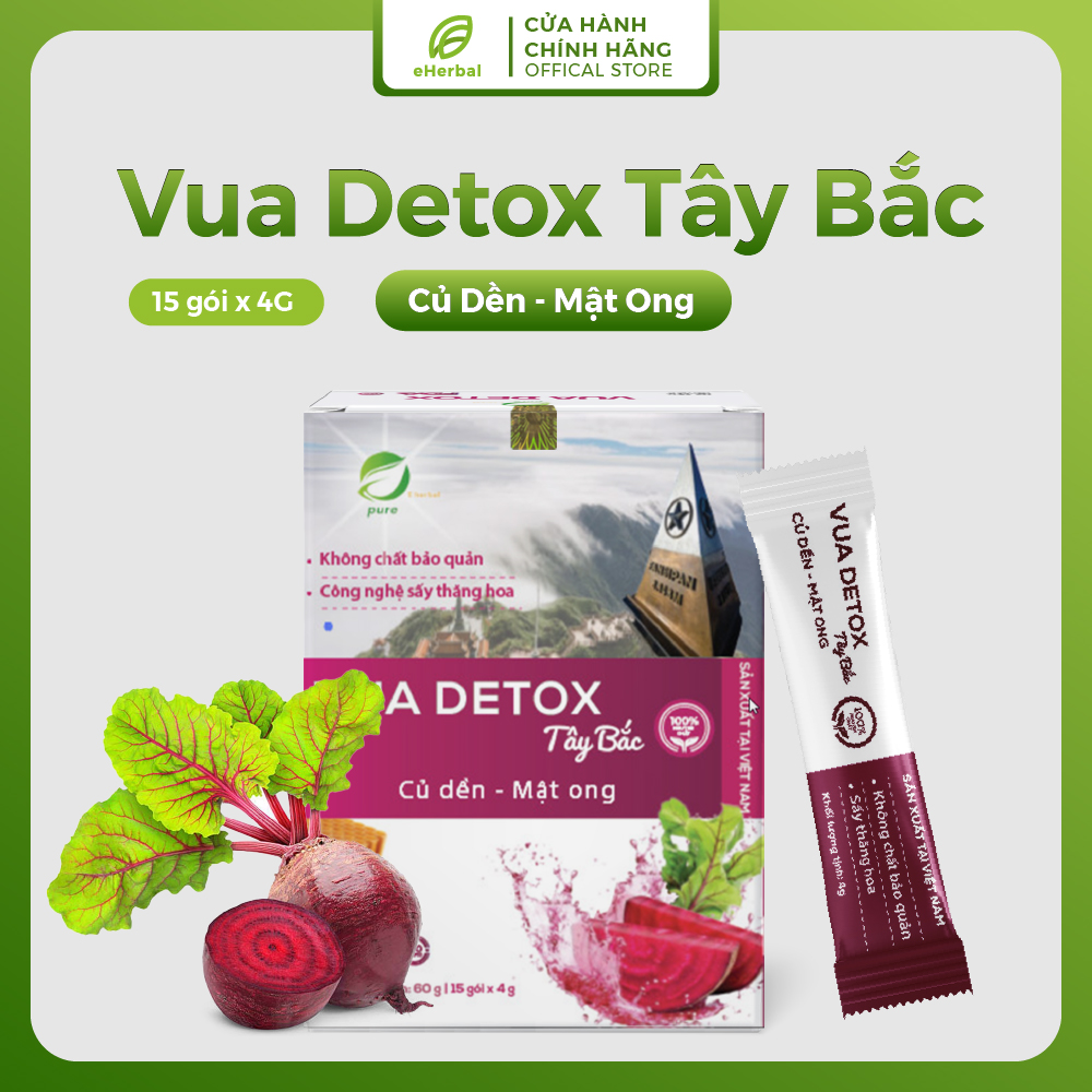 Vua Detox- Củ dền mật ong sấy thăng hoa