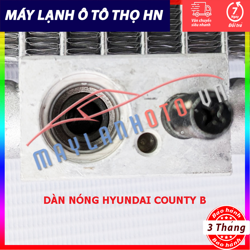 Dàn nóng Hyundai County B hàng xịn Hàn Quốc