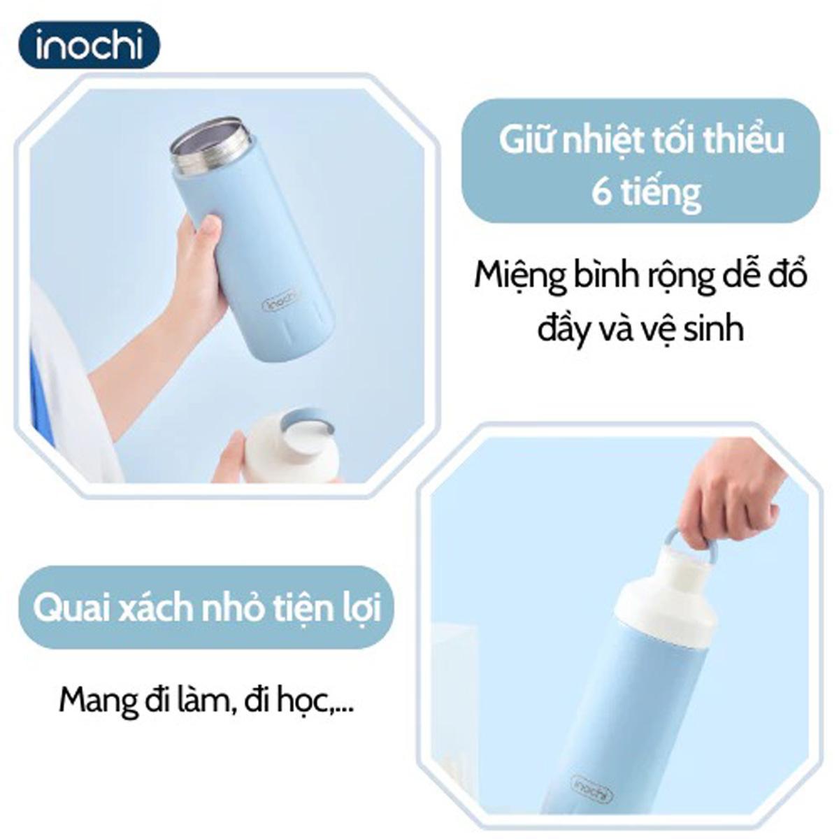 Bình Giữ Nhiệt Fuji Joy 590 ml - Inochi HNK.BFJO.0590 - Màu Xanh Mint, Hồng, Xanh Biển