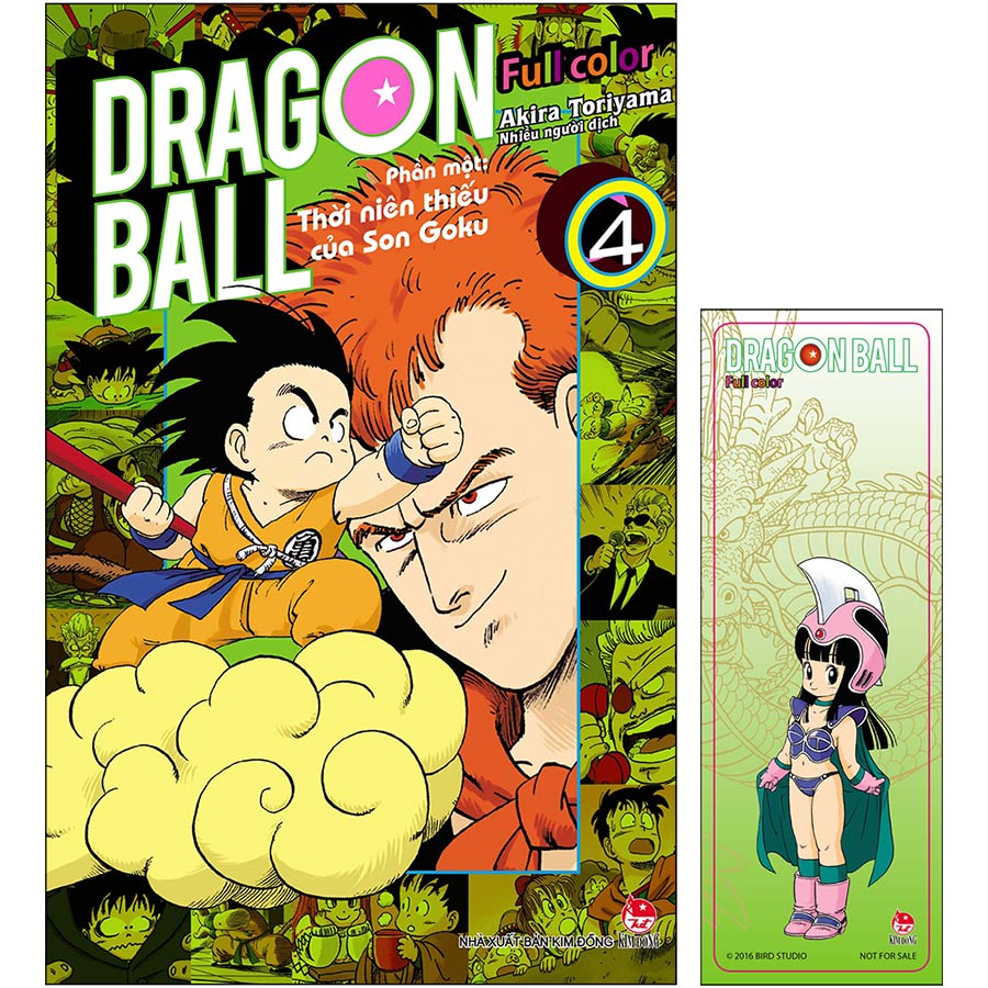 Dragon Ball Full Color - Phần Một: Thời Niên Thiếu Của Son Goku - Tập 4  (Tặng Bookmark)