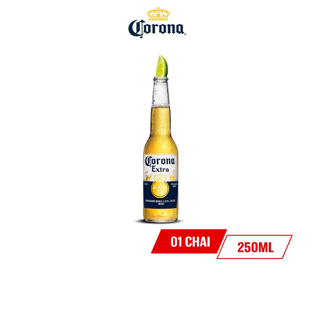 Bia Corona Extra Nhập Khẩu Thùng 24 Chai (250ml/chai)