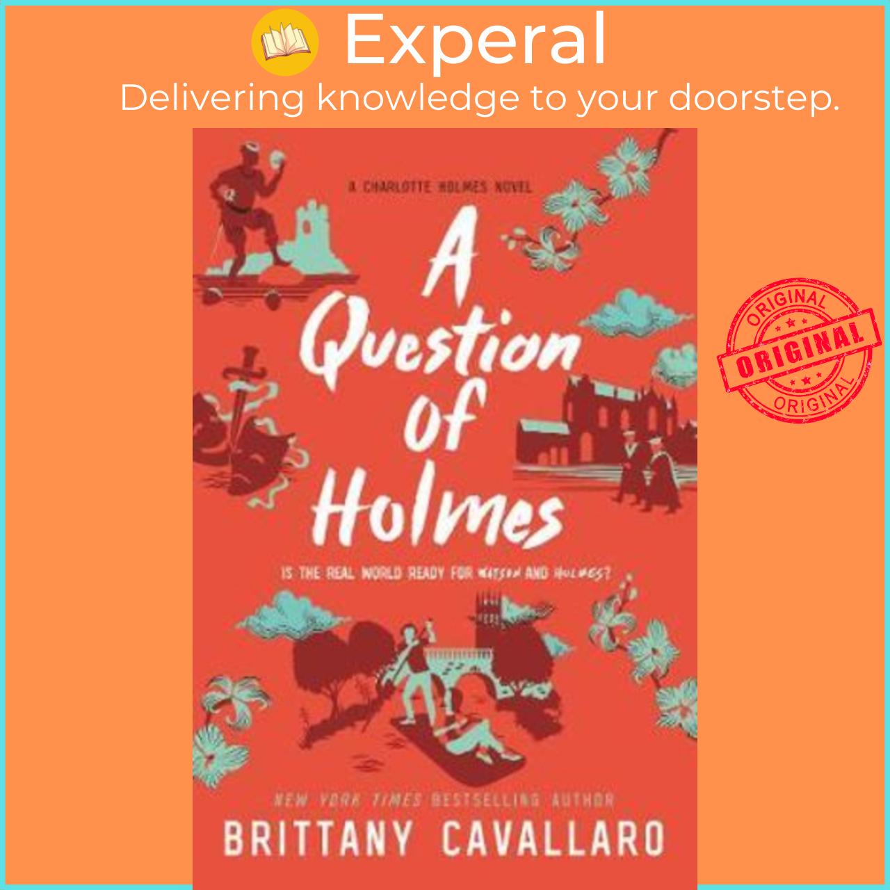 Sách - A Question of Holmes by Brittany Cavallaro (paperback)