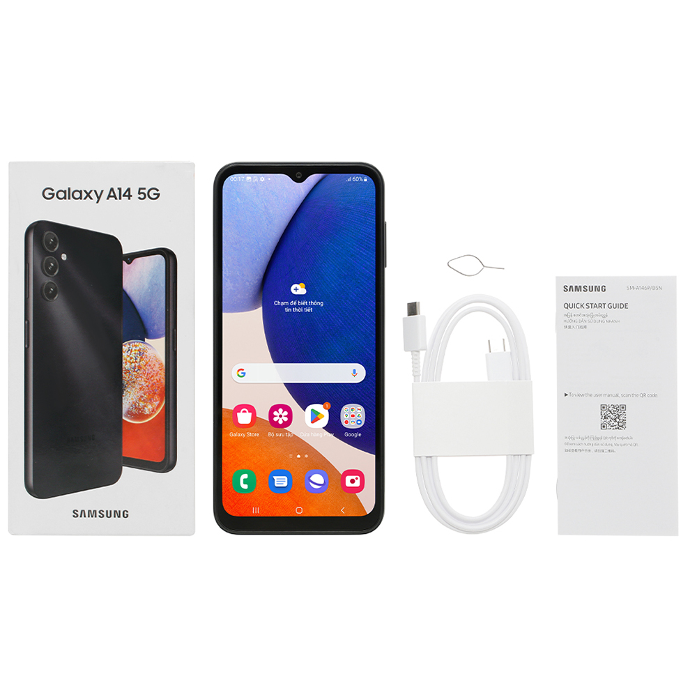 Điện Thoại Samsung Galaxy A14 5G (4GB/128GB) - Hàng chính hãng - ĐÃ KÍCH HOẠT BẢO HÀNH ĐIỆN TỬ