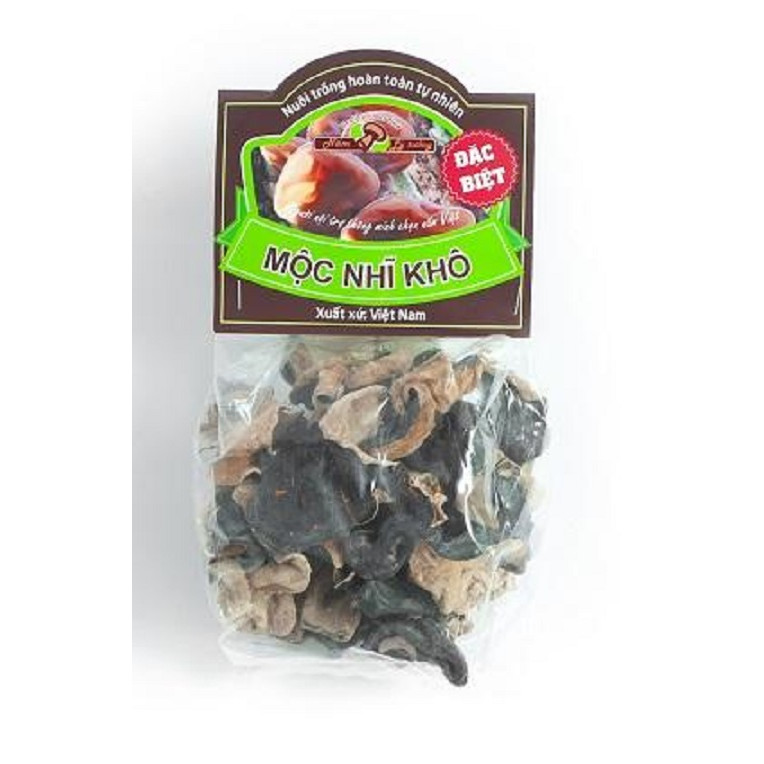 Mộc Nhĩ Khô Lý Tưởng 70g, Nấm Mèo Khô 70g