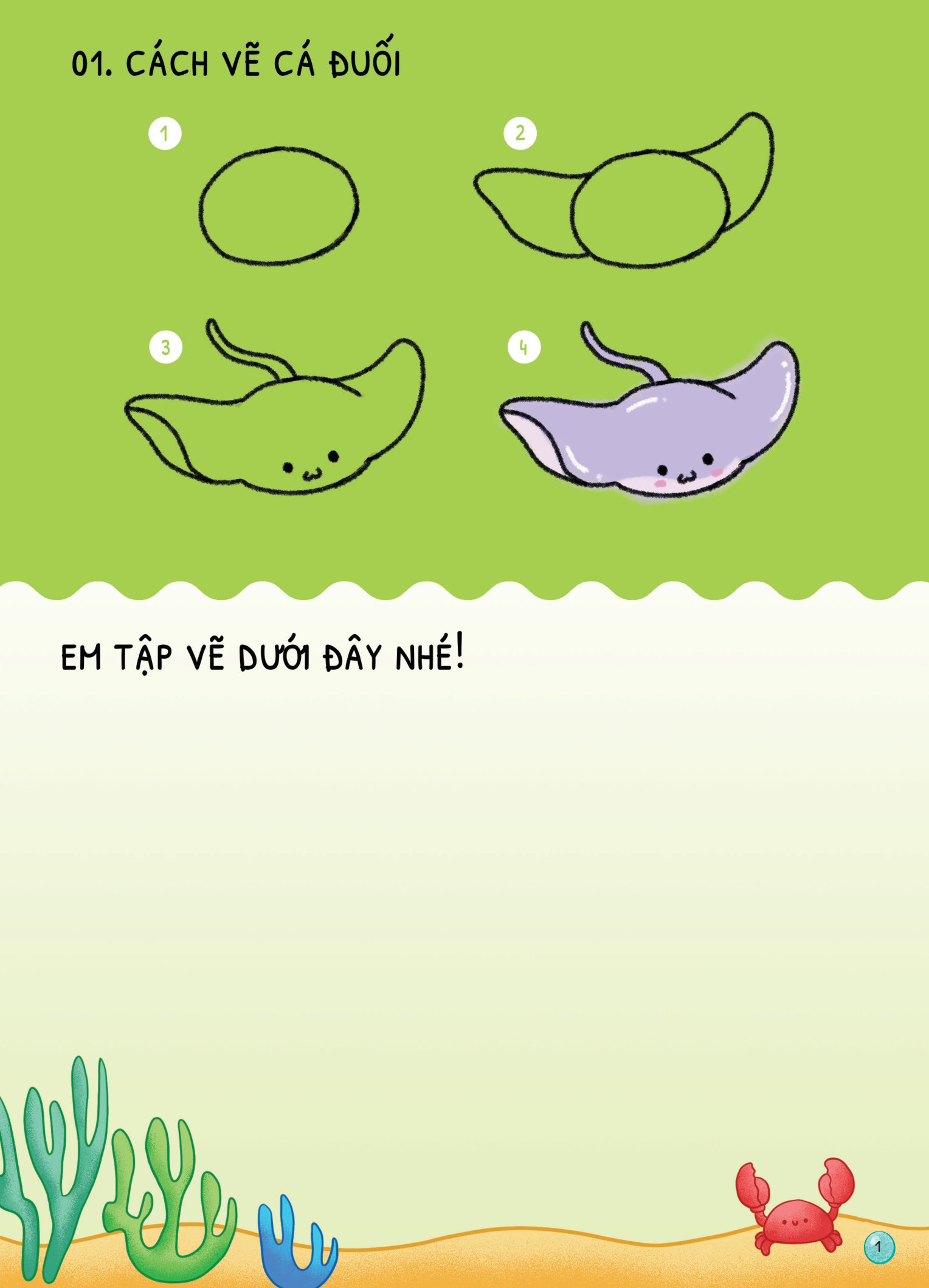 Dino Tập Vẽ - 4 Bước Vẽ Đơn Giản (MGB)