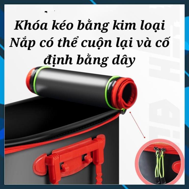 Thùng Đựng Cá_ Đại Lý Đồ Câu Cá Túi Đựng Cá Đi Câu Gấp Gọn Chất Lượng Cao BENNOU Đồ Câu Cá