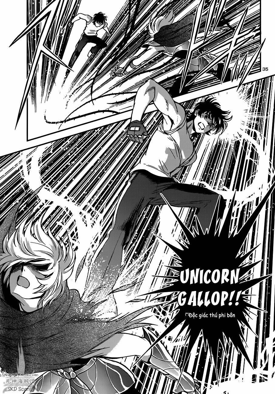 áo giáp vàng: nữ thánh đấu sĩ chapter 7 36