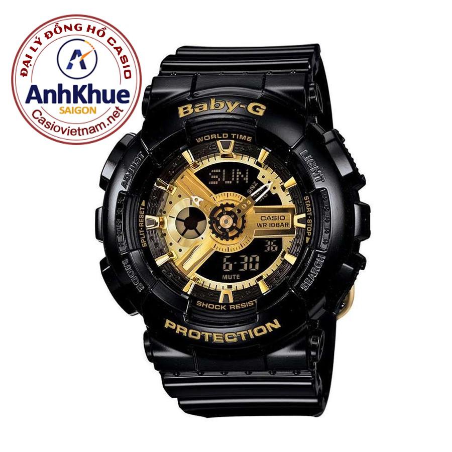 Đồng Hồ Nữ Casio BABY-G BA-110-1ADR Chống nước 100m