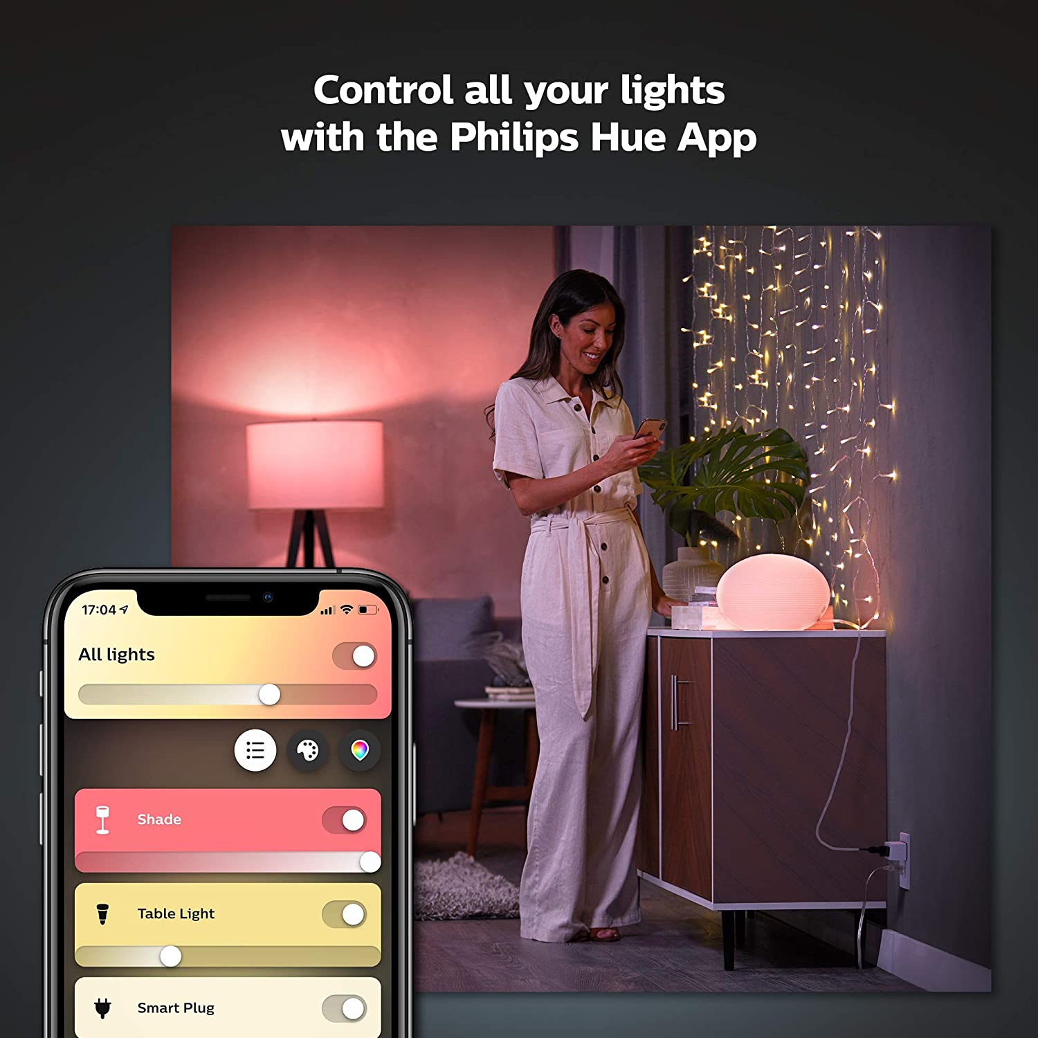 Hình ảnh Bộ trung tâm Philips Hue Bridge – Thiết bị điều khiển đèn Philips Hue - Chính Hãng