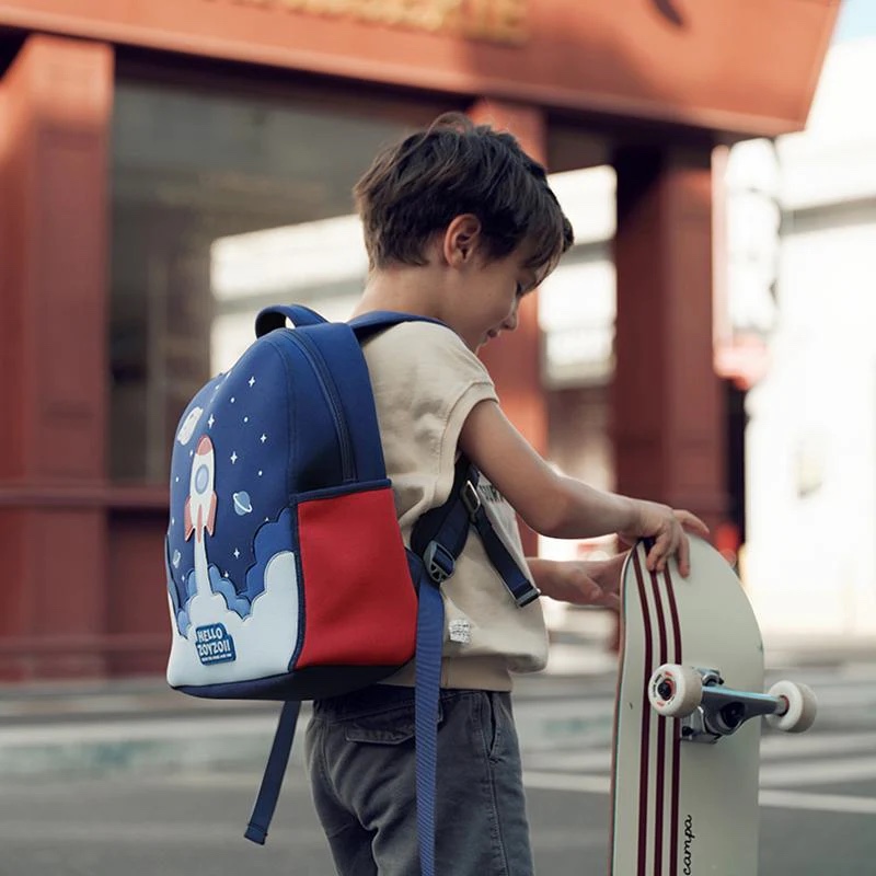 Balo Mẫu Giáo Tiểu Học Lớp 1-3 ZOY ZOII B19 Cho Bé Trai Bé Gái - Hàng Chính Hãng