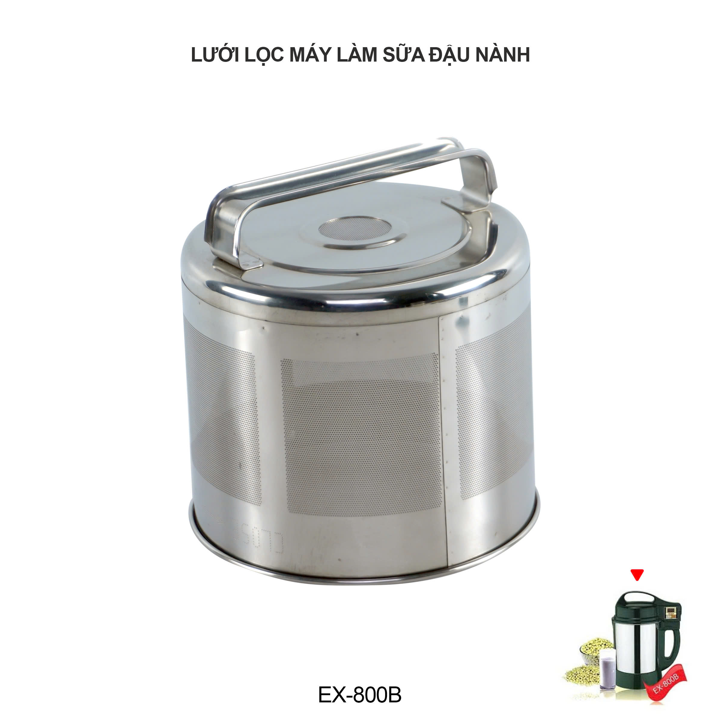 Lưới Lọc Inox 304 Cao Cấp, Phụ Kiện Thay Thế Cho Máy Làm Sữa Hạt, Máy Xay Đậu Nành – Chống Gỉ, Lọc Mịn Hiệu Quả – Dễ Vệ Sinh, Lắp Đặt Nhanh Chóng – Tiện Lợi Và Tiết Kiệm Chi Phí