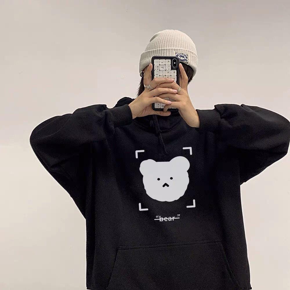 Áo Hoodie nam nữ Form Rộng . GẤU BEAR , áo khoác hoodie