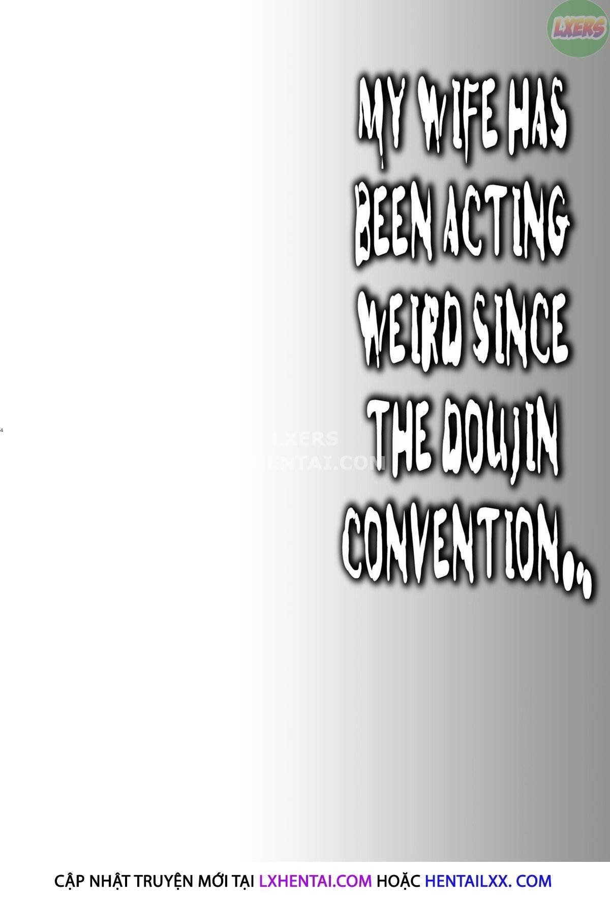 vợ tôi cư xử rất lạ sau hội thảo manga… chapter 1 2