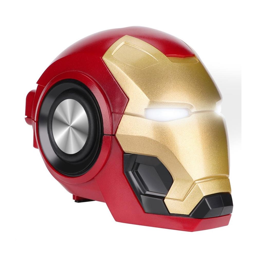 Loa bluetooth VINETTEAM MK-46 ,loa bluetooth không dây 4.2 siêu anh hùng có led ở mắt ,pin 1200mah ,hỗ trợ FM ,thẻ TF, MP3, jack 3.5mm dành cho điện thoại, pc -hàng nhập khẩu