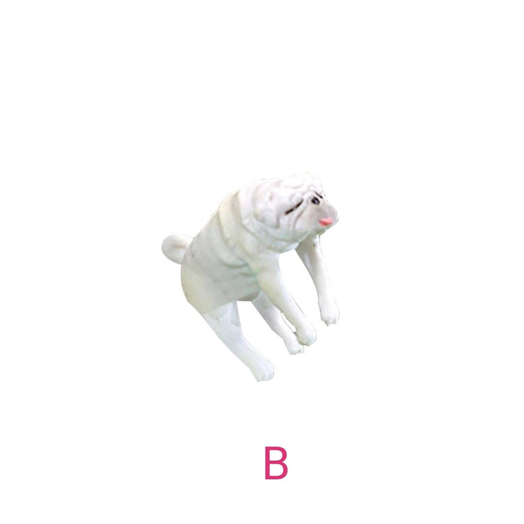 Chú Chó Pug Hoạt Hình Bằng Nhựa Resin Siêu Bền Treo Trang Trí Bể Cá