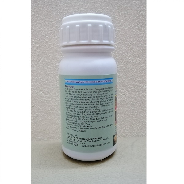 NANO GOLD THẢO DƯỢC 250ML - DUNG DỊCH THẢO MỘC TRỪ SÂU BỆNH CHO HOA LAN, CÂY TRỒNG!