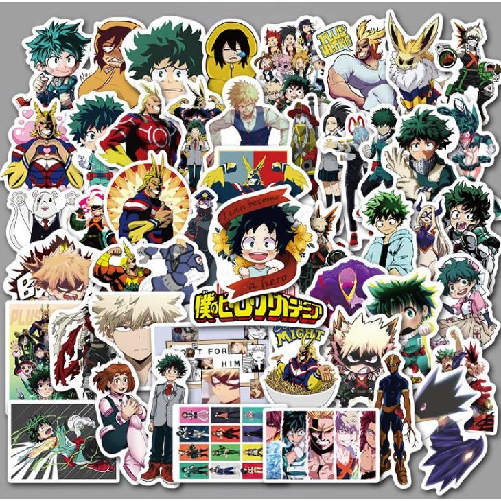 Sticker dán cao cấp HOẠT HÌNH ANIME MY HERO ACADEMIA Cực COOL ms#10