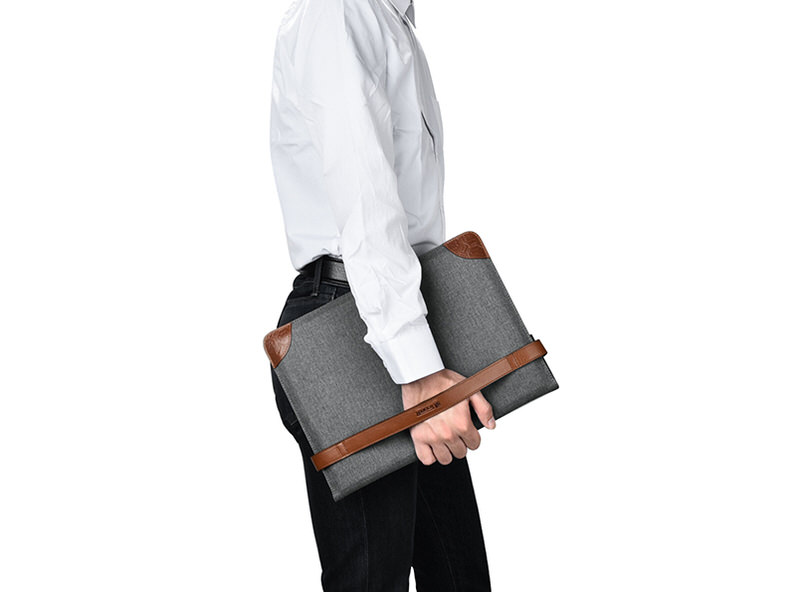 Túi chống sốc dành cho iPad Pro 12.9 inch – iCarer Fabric Tablet Sleeve - Hàng nhập khẩu