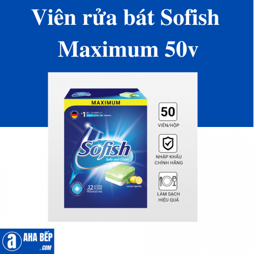 Viên rửa Sofish MAXIMUM 50V - Hàng chính hãng