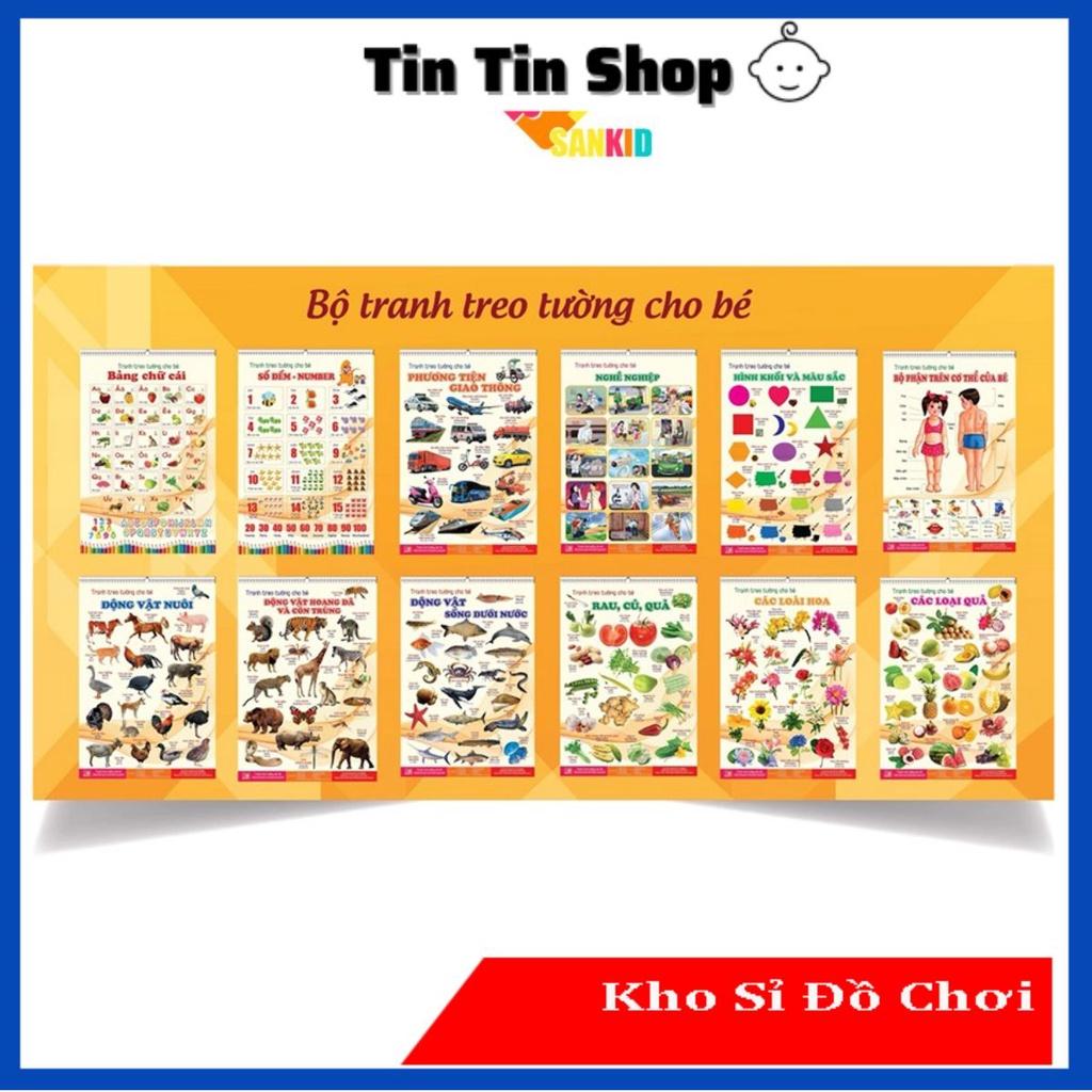 Tranh treo tường cho bé 14 chủ đề